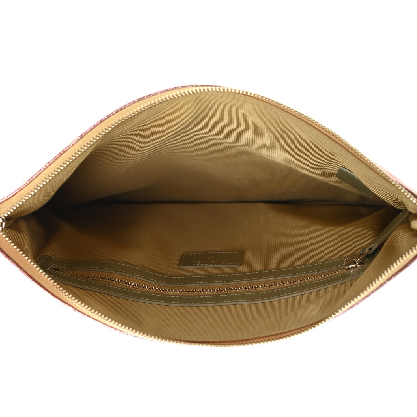 Metallic Goatskin Quilted Medium 2.55 Reissue Cosmetic Case Multicolor