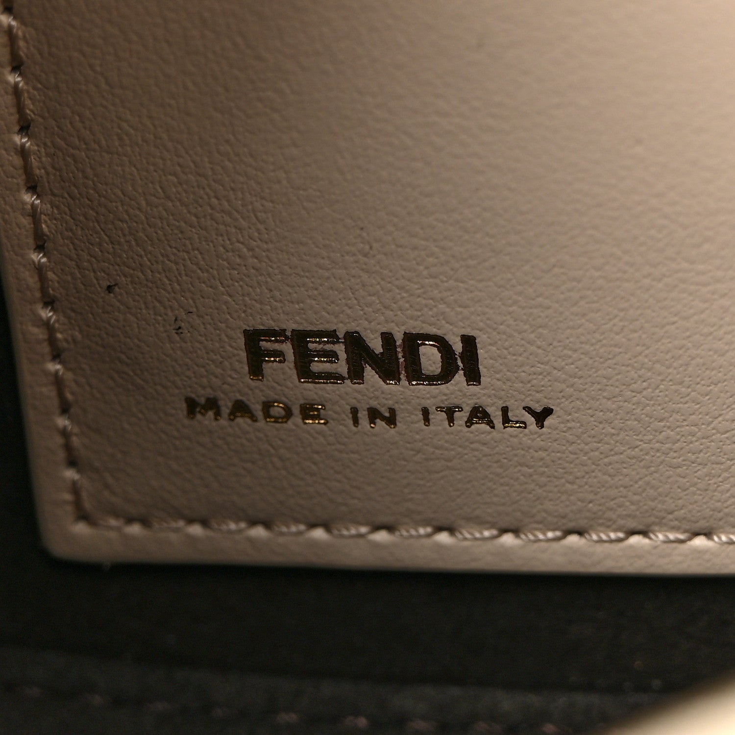 Fendi Vitello Grace Fendigraphy Wallet on Chain Camelia 6 of 11