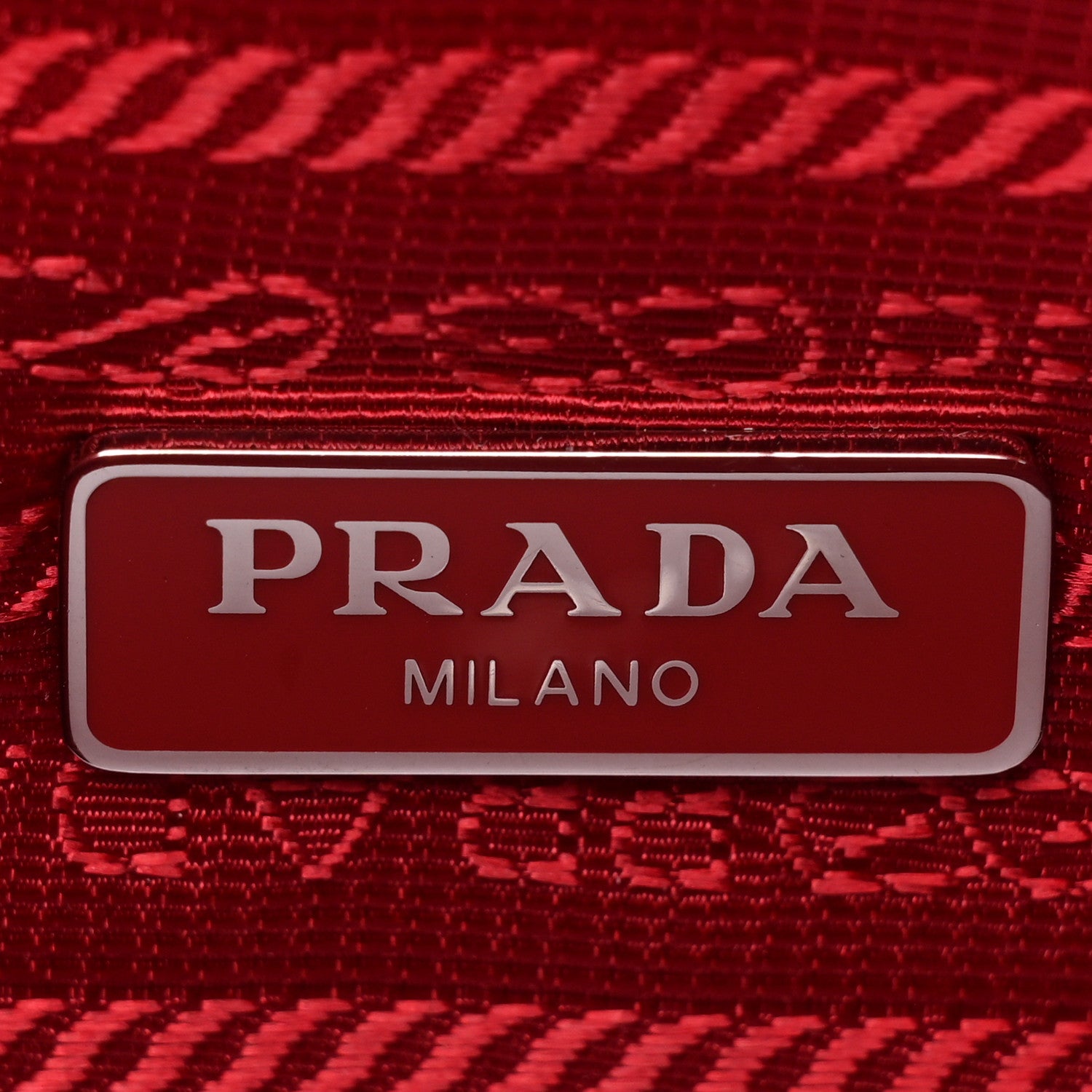 Prada Tessuto Nylon Mini Re-Edition 2000 Bag Rosso 6 of 8