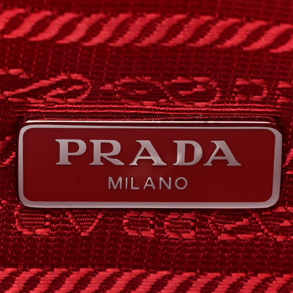Prada Tessuto Nylon Mini Re-Edition 2000 Bag Rosso 6 of 8