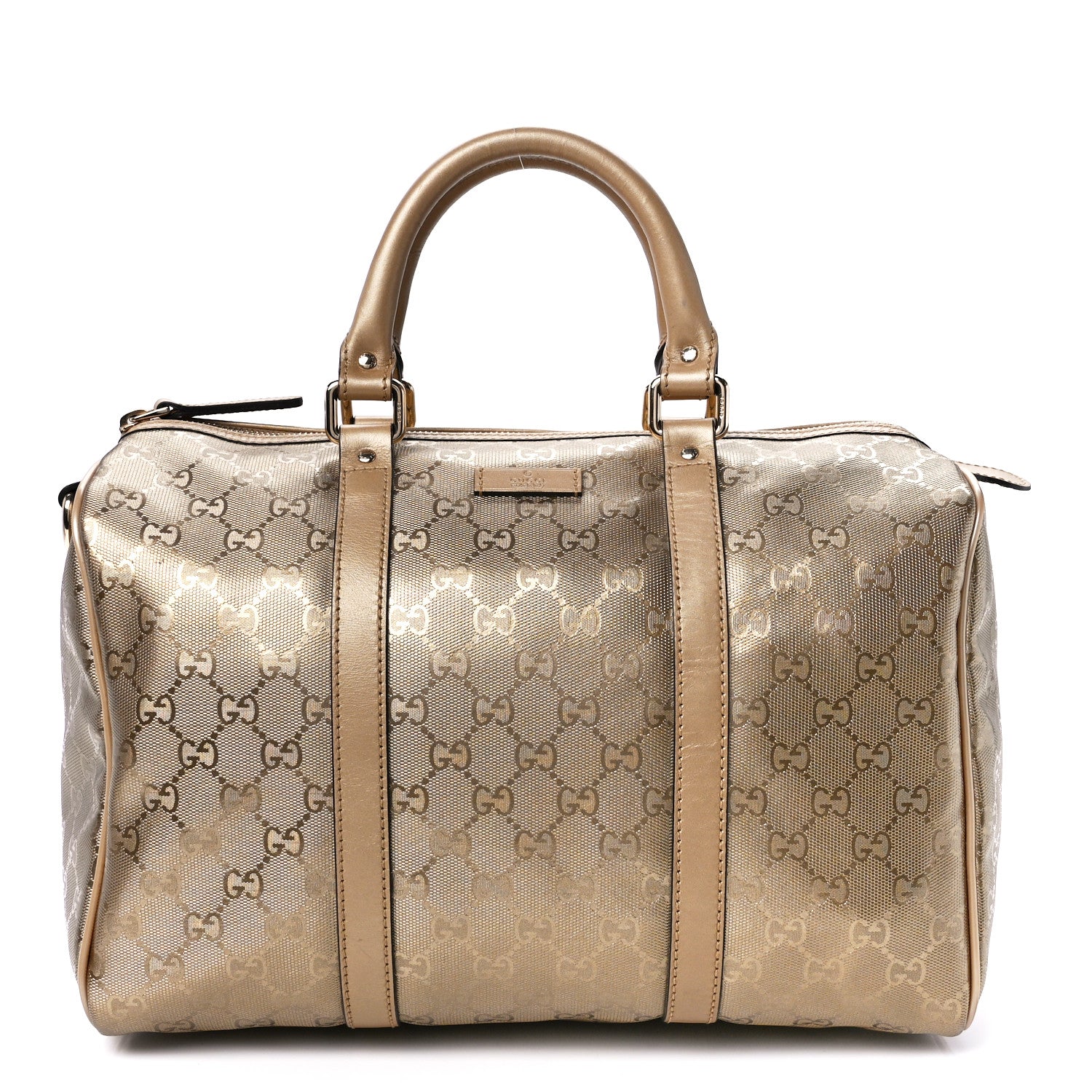 Gucci Imprime Monogram Medium Joy Boston Champagne 1 of 12