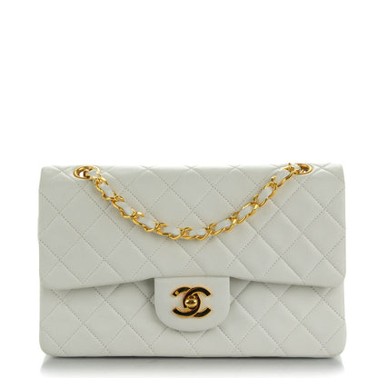 Chanel Lambskin Quilted Small Double Flap White 1 of 8