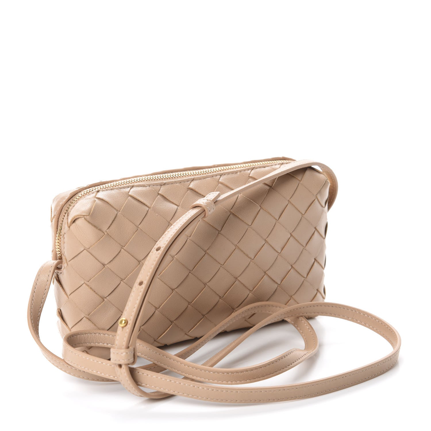 Bottega Veneta Nappa Intrecciato Mini Crossbody Maple 4 of 11