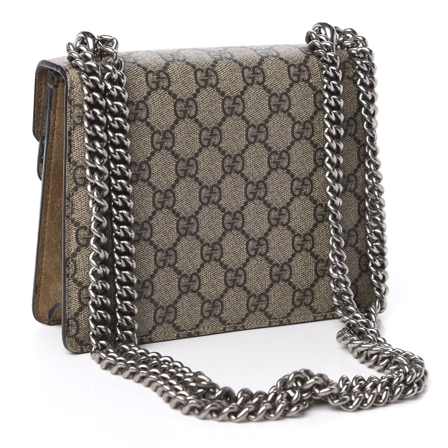 GG Supreme Monogram Mini Dionysus Shoulder Bag Taupe