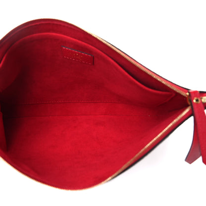 Louis Vuitton Damier Ebene Daily Pouch Scarlet 4 of 4