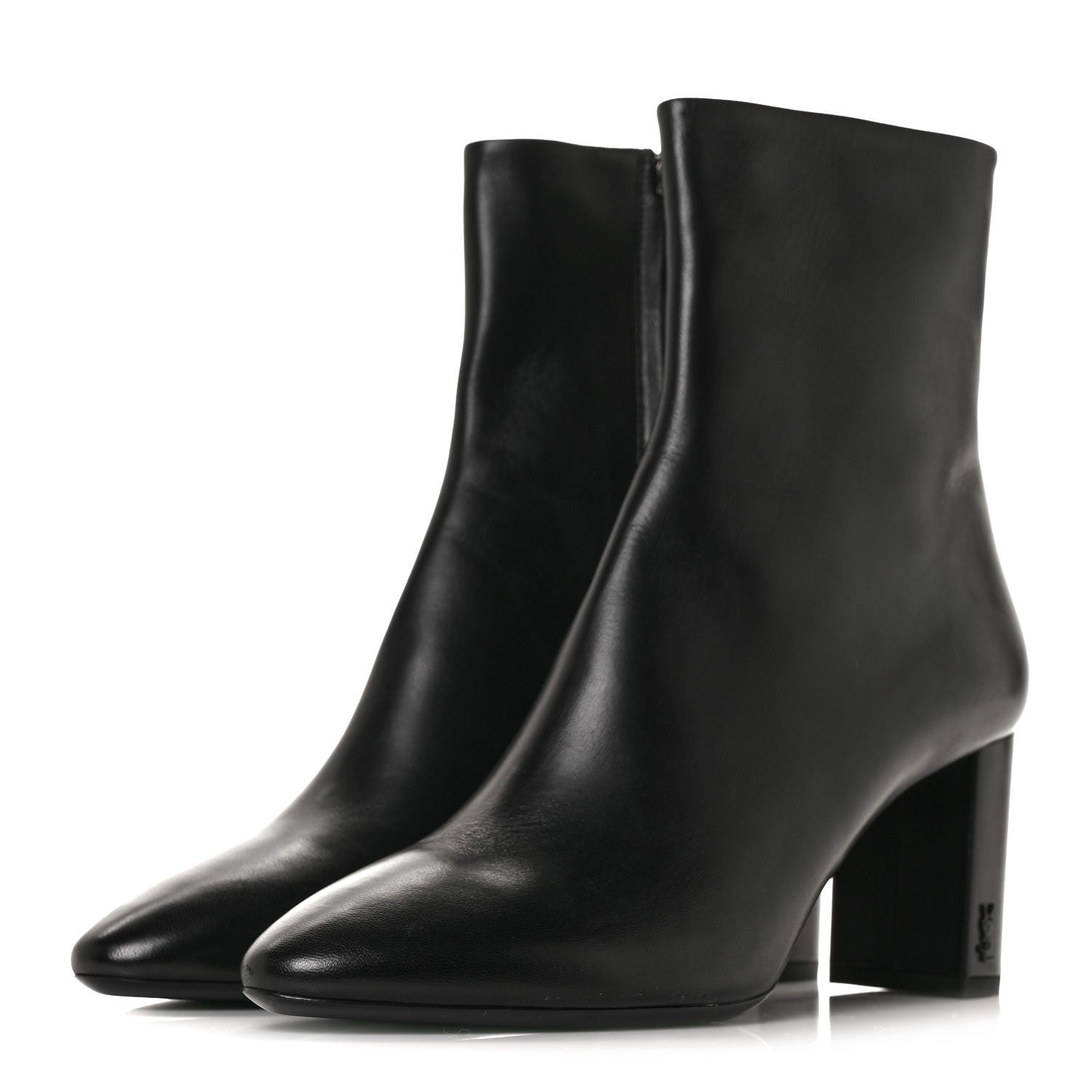 Saint Laurent Nappa Vendome Loulou Ankle Zip Boot 40.5 Black 3 of 7