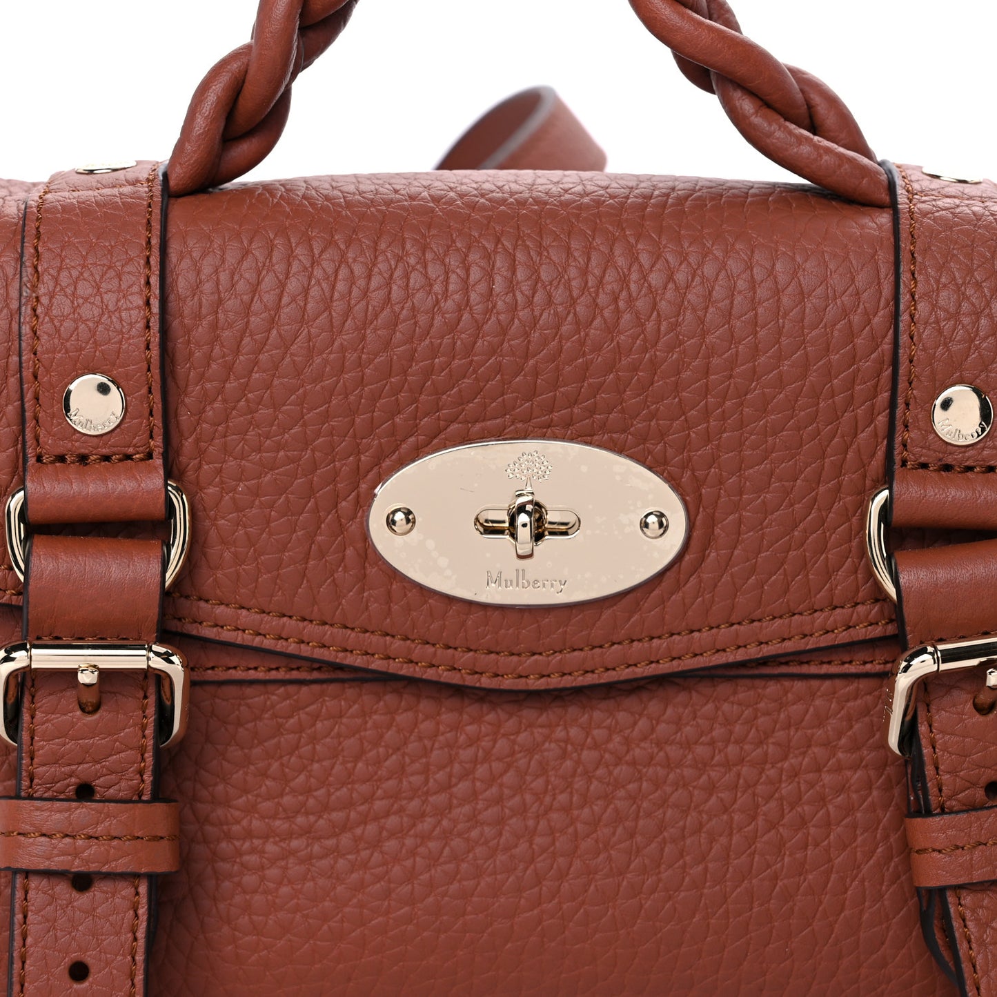Heavy Grain Mini Alexa Chestnut