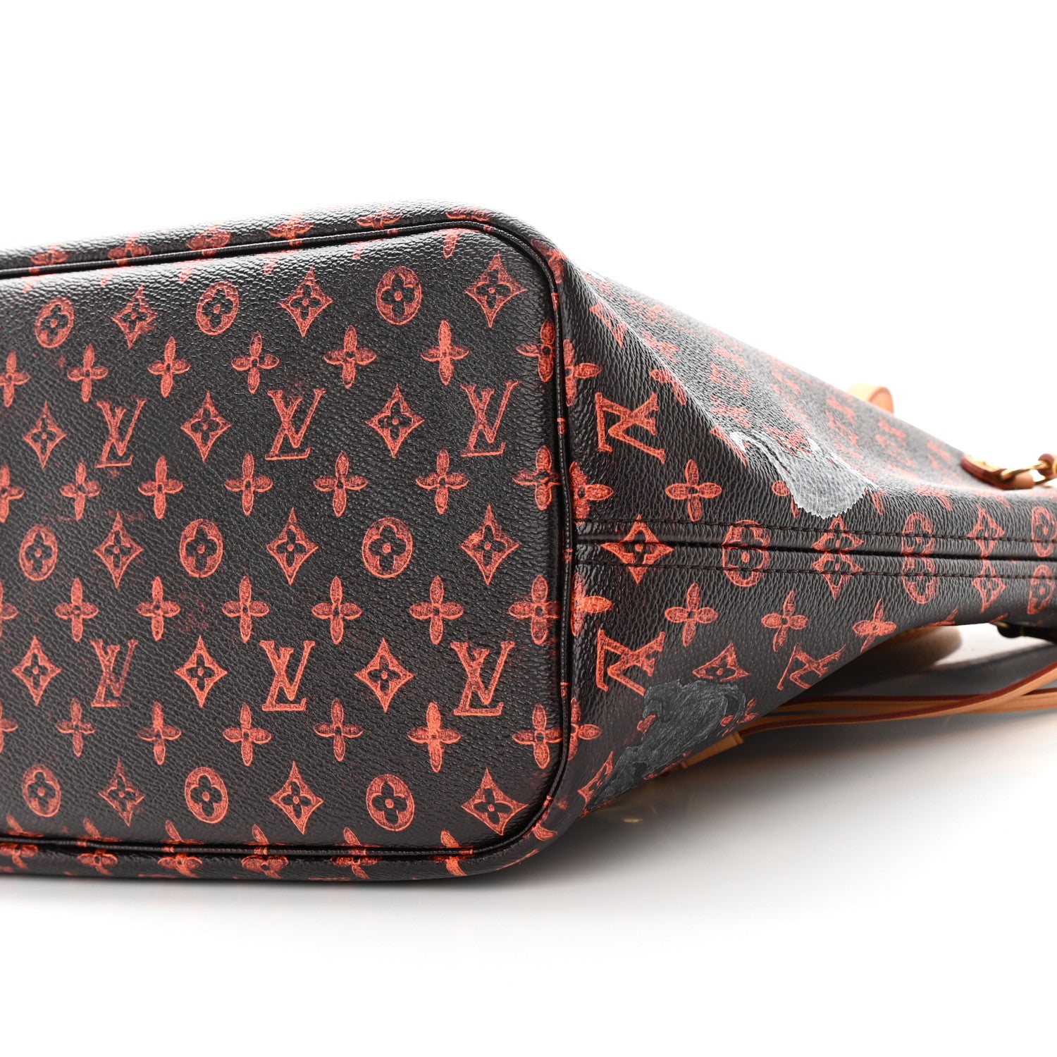 Louis Vuitton Catogram Neverfull MM Marron 10 of 10