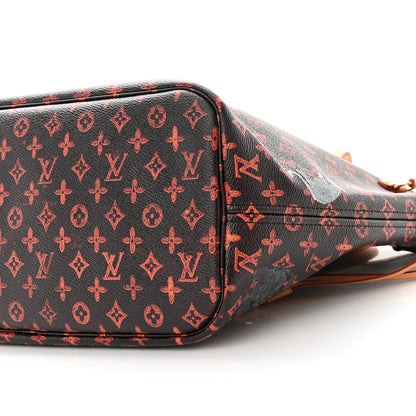 Louis Vuitton Catogram Neverfull MM Marron 10 of 10