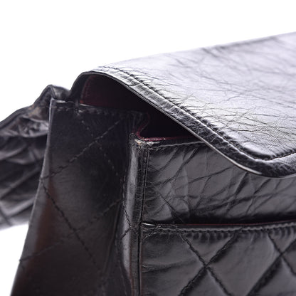 Chanel Aged Calfskin Quilted 2.55 Reissue 227 Flap Black 14 of 19