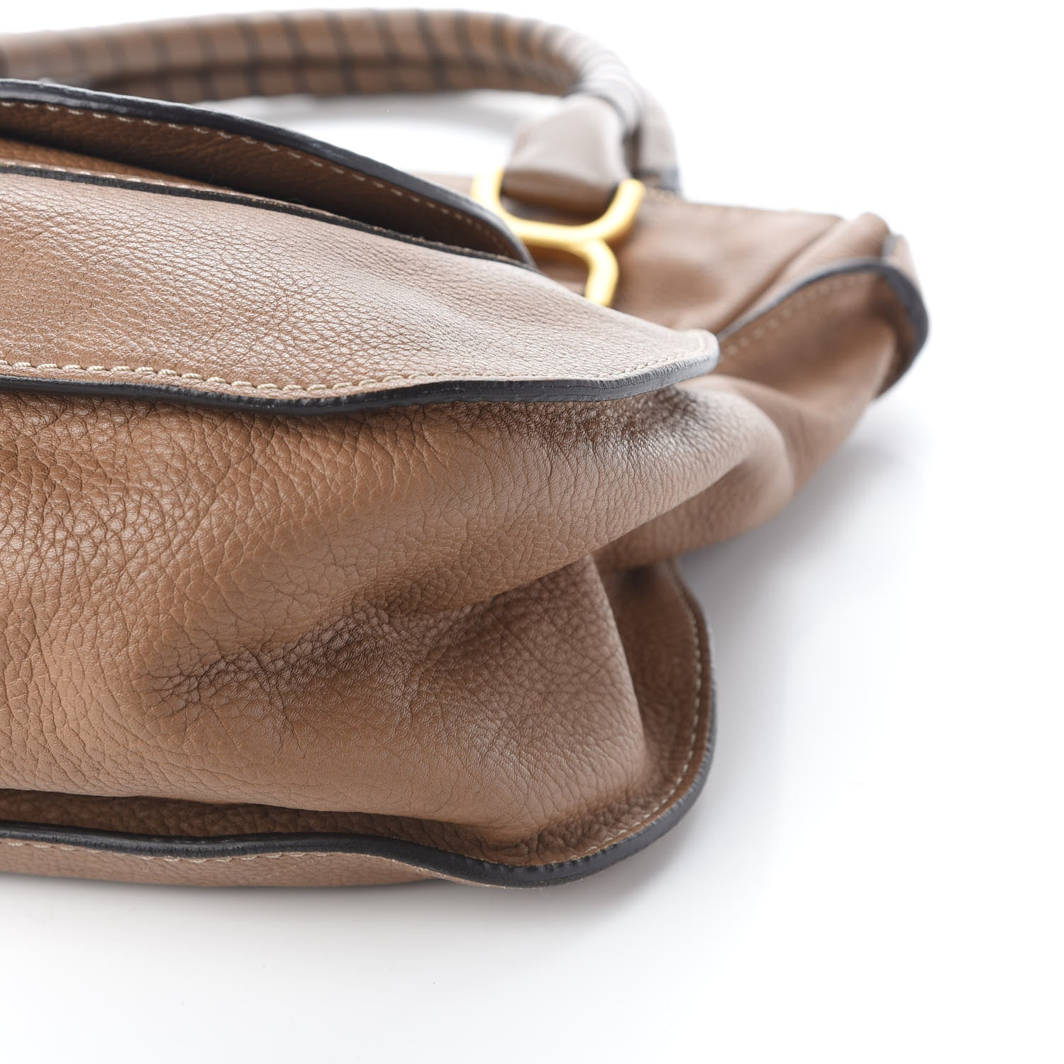 Chloe Calfskin Large Marcie Satchel Nut 6 of 9