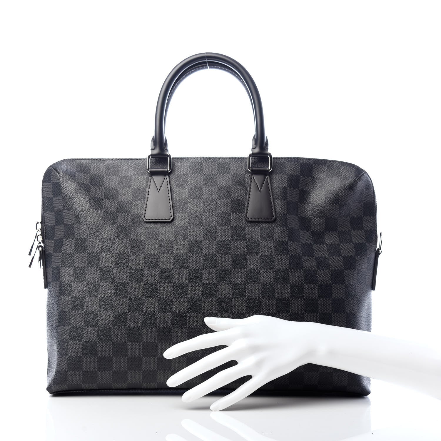 Louis Vuitton Damier Graphite Porte-Documents Jour 2 of 9