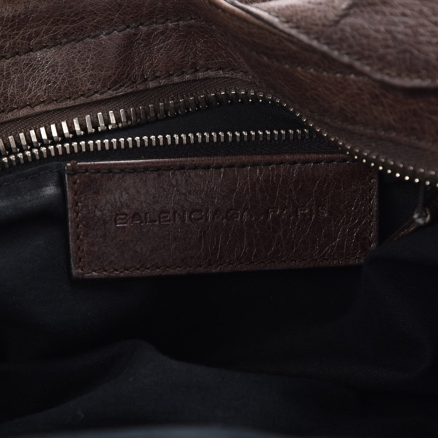 Agneau Giant 21 Silver Hardware Part Time Charbon