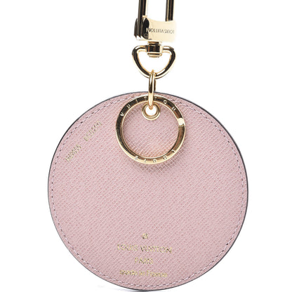 Louis Vuitton Monogram 2020 Christmas Animation Big Wheel Bag Charm Key Ring Rose Ballerine 3 of 4