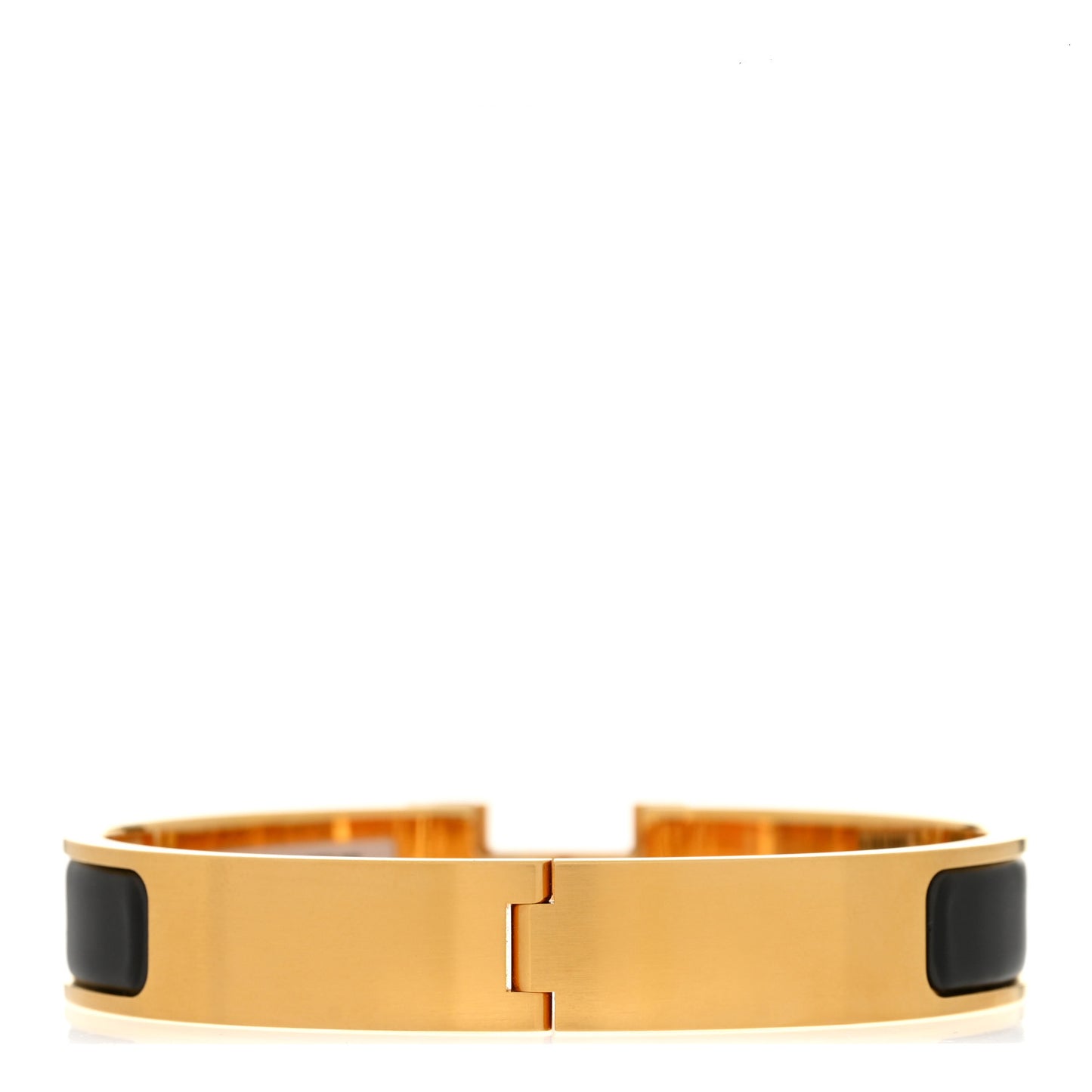 Matte Enamel Narrow Clic Clac HH Bracelet T5 Black
