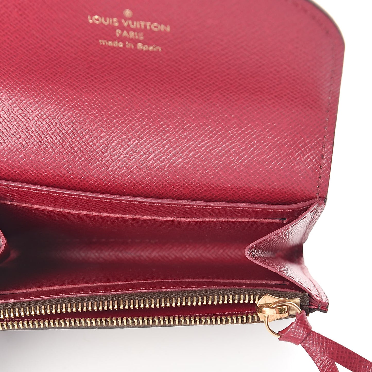 Monogram Rosalie Coin Purse Fuchsia