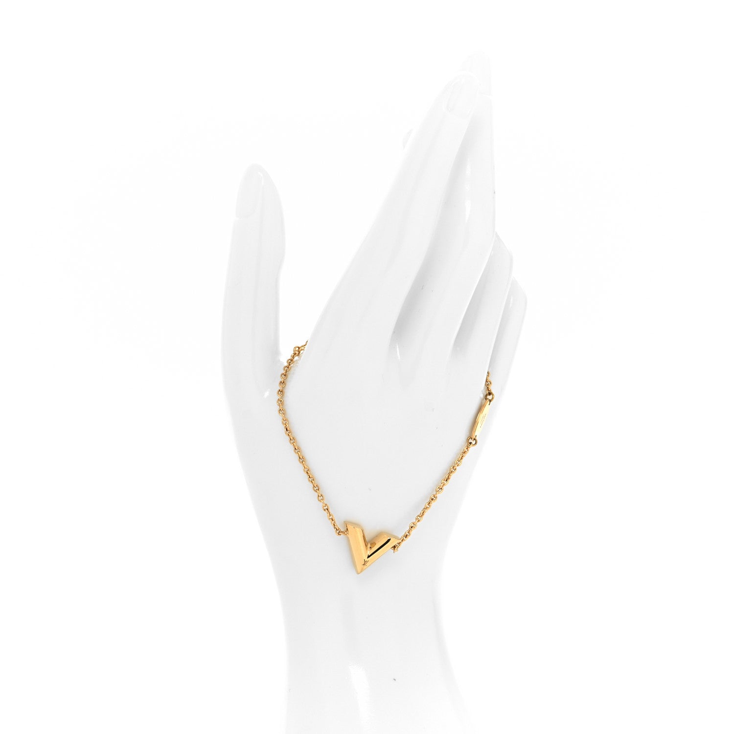 Louis Vuitton Essential V Bracelet Gold 2 of 6