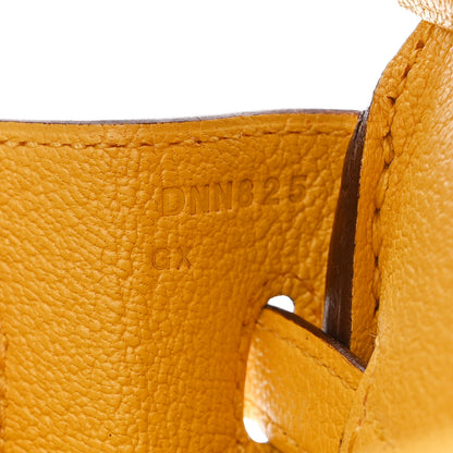 Hermes Taurillon Novillo Birkin 25 Jaune De Naples 7 of 10