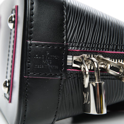 Louis Vuitton Epi Alma BB Black Hot Pink 6 of 6
