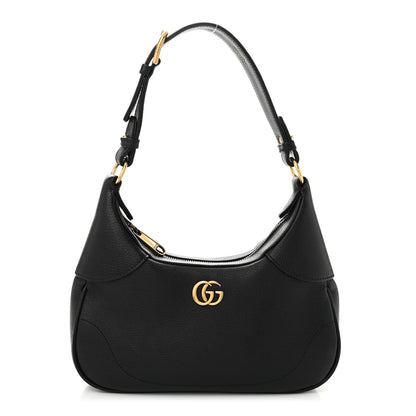 Gucci Goatskin Small Aphrodite Shoulder Bag Black 1 of 11