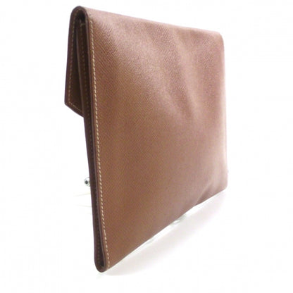 Hermes Epsom Leather Rio Clutch Gold 3 of 10