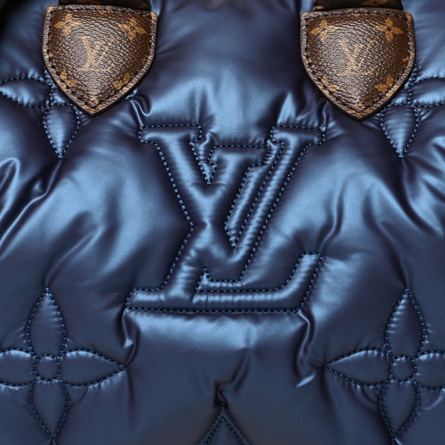 Louis Vuitton Econyl Mini Monogram Pillow Speedy Bandouliere 25 Navy 7 of 11