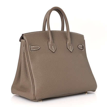 Hermes Togo Birkin 25 Etoupe 3 of 16