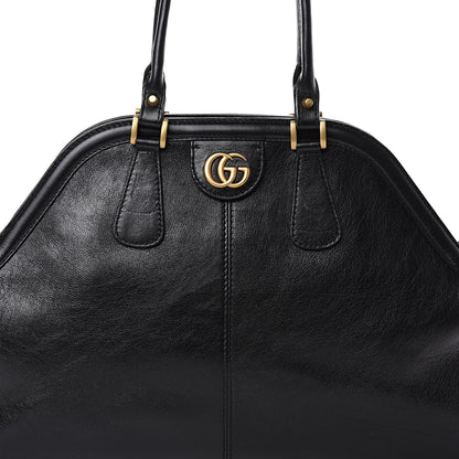 Gucci Calfskin Large Re(Belle) Top Handle Bag Black 7 of 10