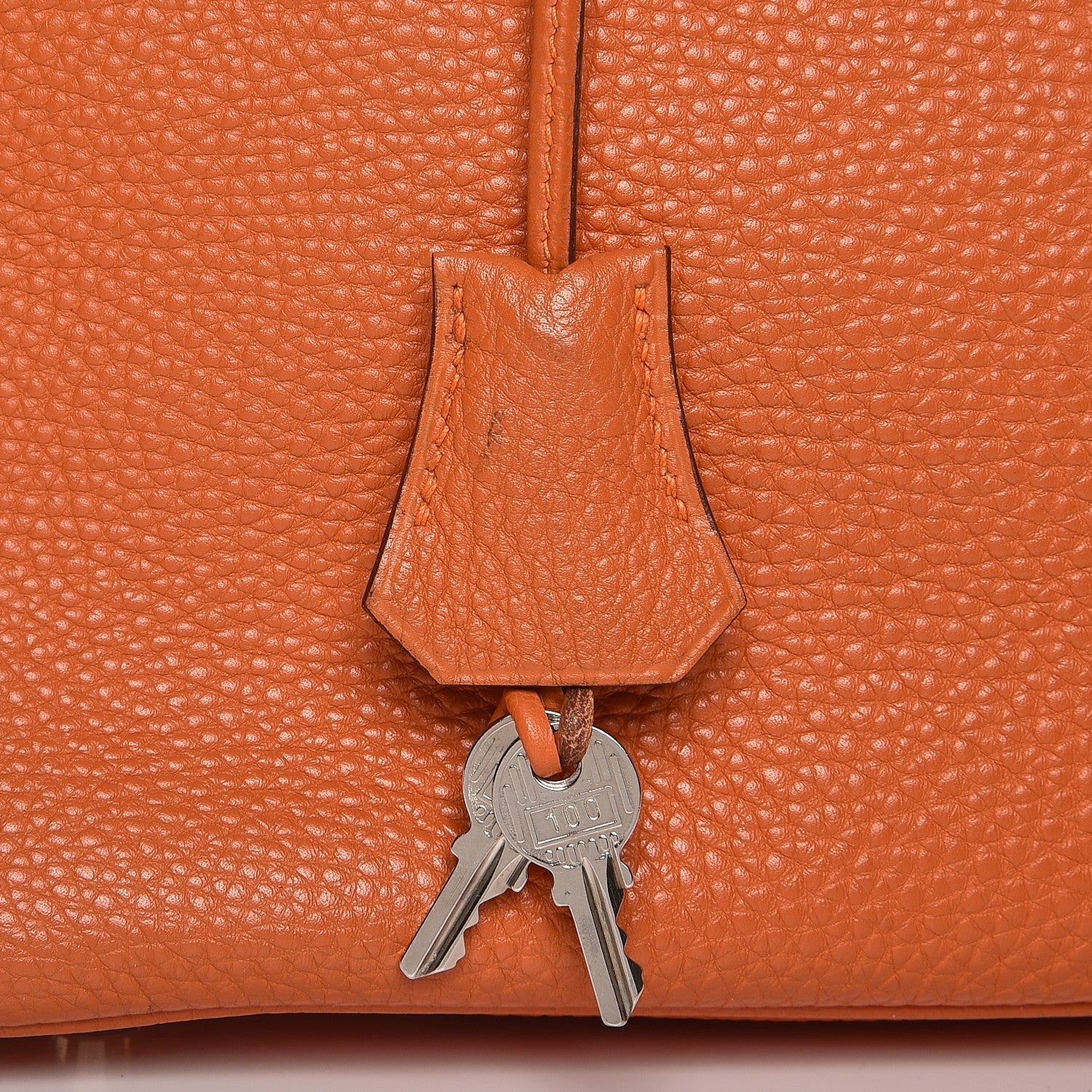 Hermes Togo Birkin 30 Orange 20 of 35