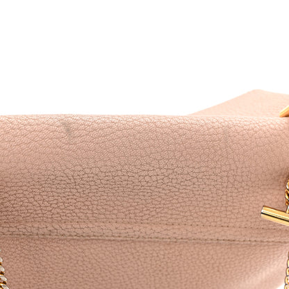 Chloe Grained Lambskin Drew Shoulder Bag Cement Pink 15 of 17