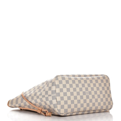 Louis Vuitton Damier Azur Neo Neverfull MM Rose Ballerine 5 of 10