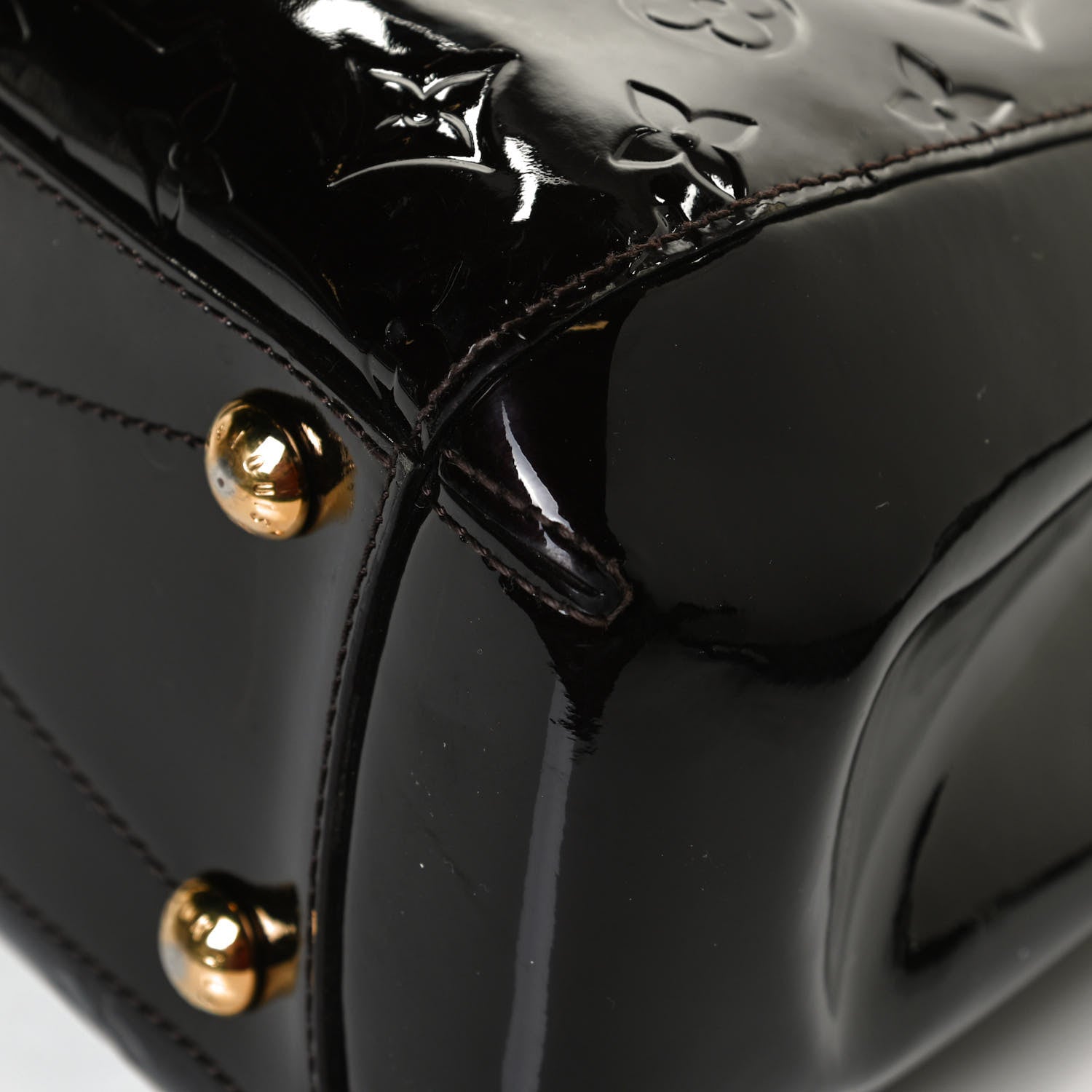 Louis Vuitton Vernis Montaigne MM Amarante 10 of 13