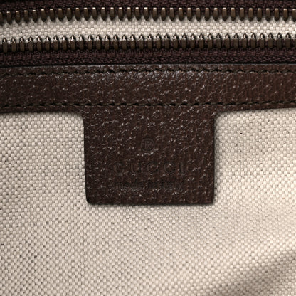 Gucci GG Supreme Monogram Web Small Ophidia Half Moon Hobo Brown 6 of 11
