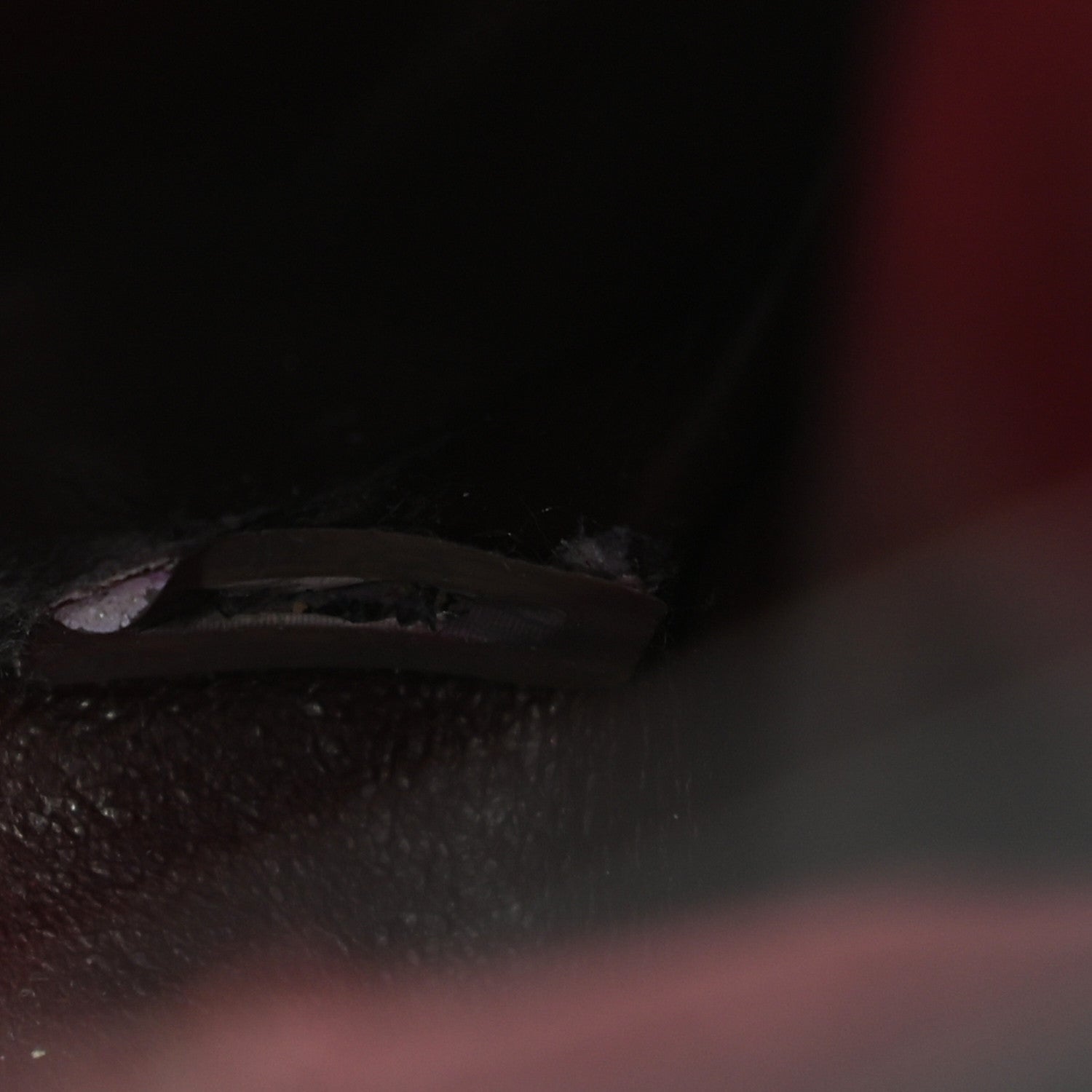 Chanel Lambskin Quilted Medium Single Flap Navy Blue 12 of 15