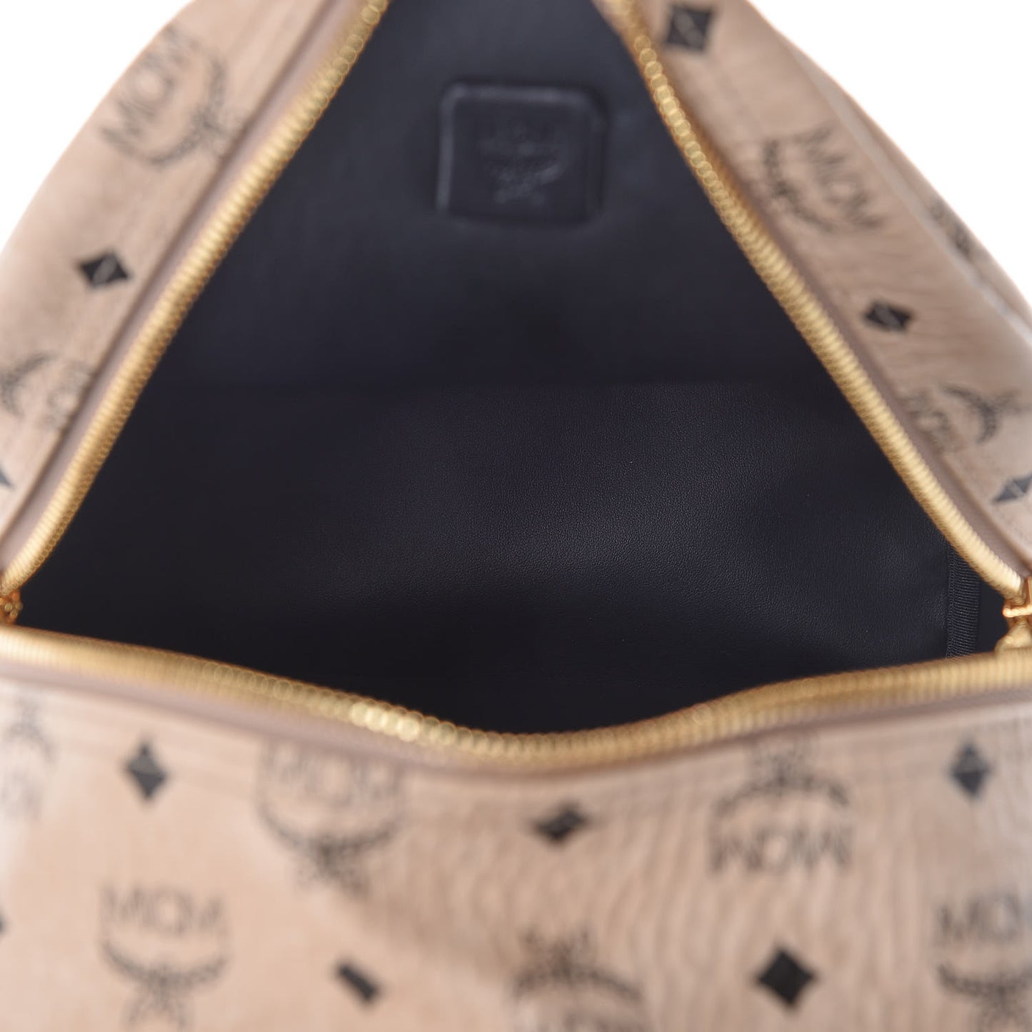 Visetos Small Side Stud Stark Backpack Beige