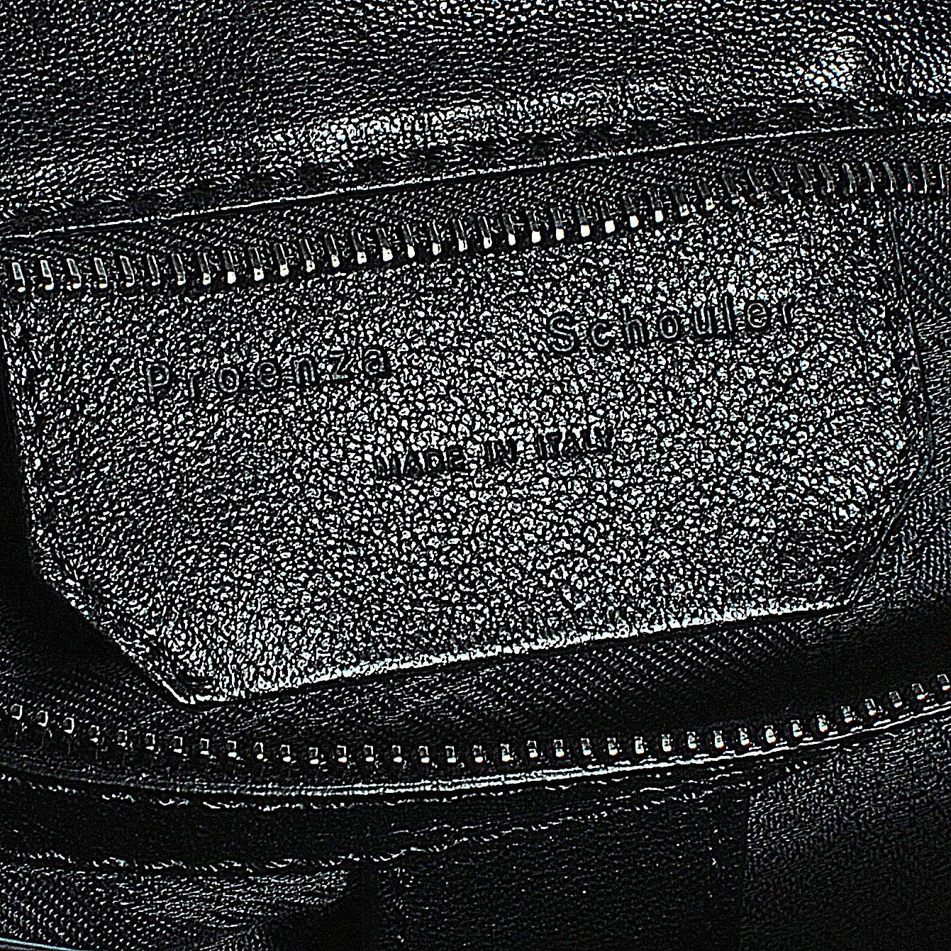 Proenza Schouler Lambskin PS1 Extra Large Satchel Black 3 of 8