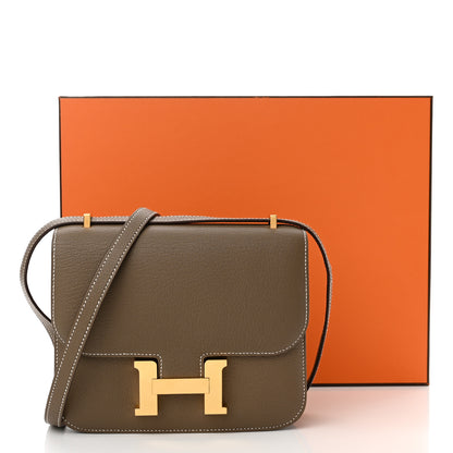 Hermes Chevre Mysore Constance 18 Etoupe 12 of 12