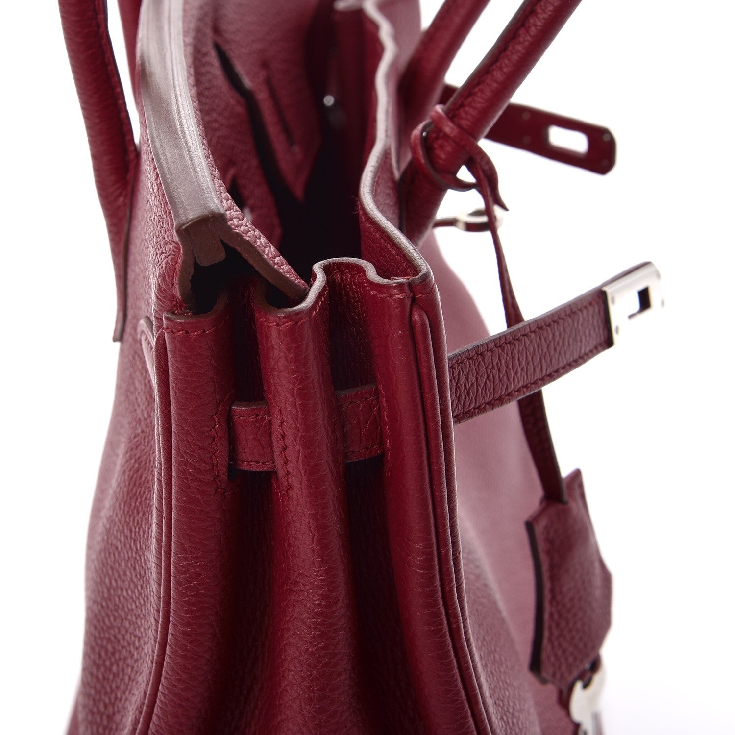 Hermes Togo Birkin 25 Rubis 15 of 36