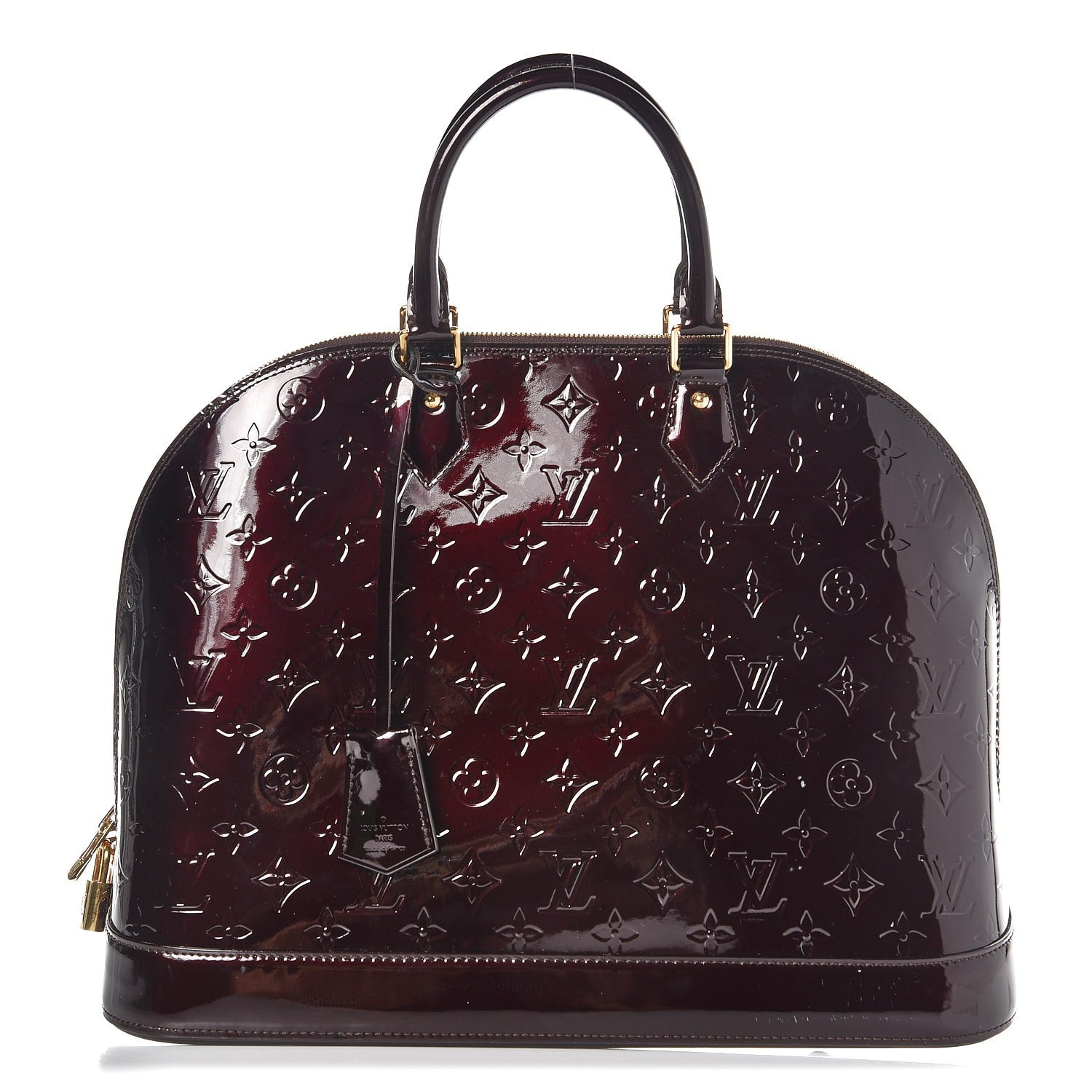 Louis Vuitton Vernis Alma MM Amarante 1 of 8