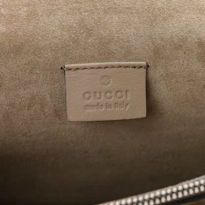 Gucci GG Supreme Monogram Lightning Embroidered Medium Dionysus Shoulder Bag Beige 6 of 9