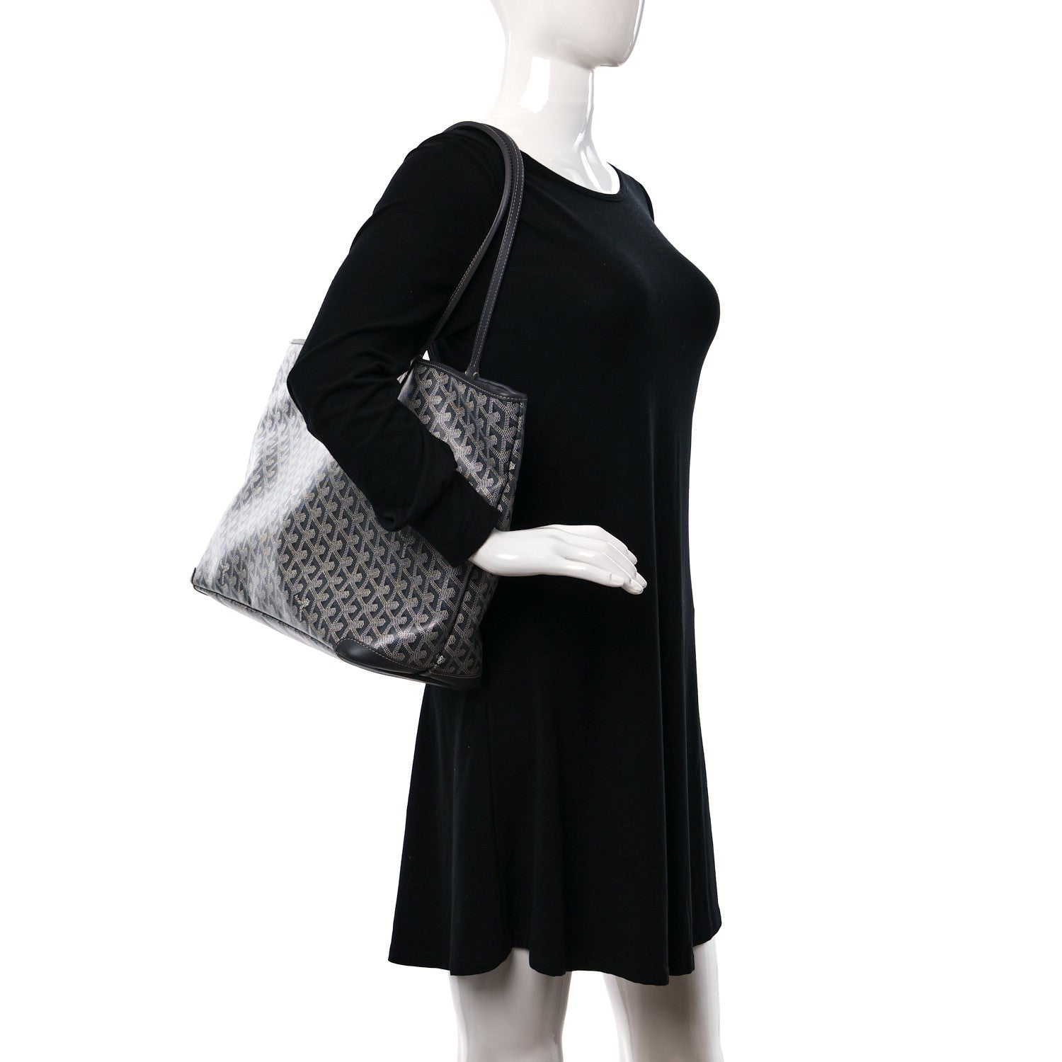 Goyard Goyardine Artois MM Grey 3 of 8