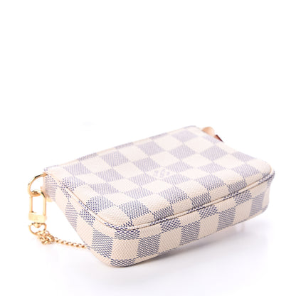 Louis Vuitton Damier Azur Mini Pochette Accessories 3 of 6