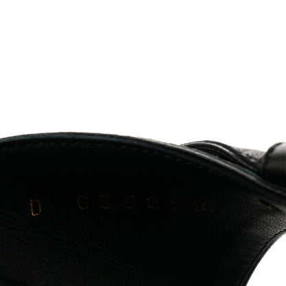 Chanel Lambskin Bow CC Flat Sandals 38.5 Black 9 of 9