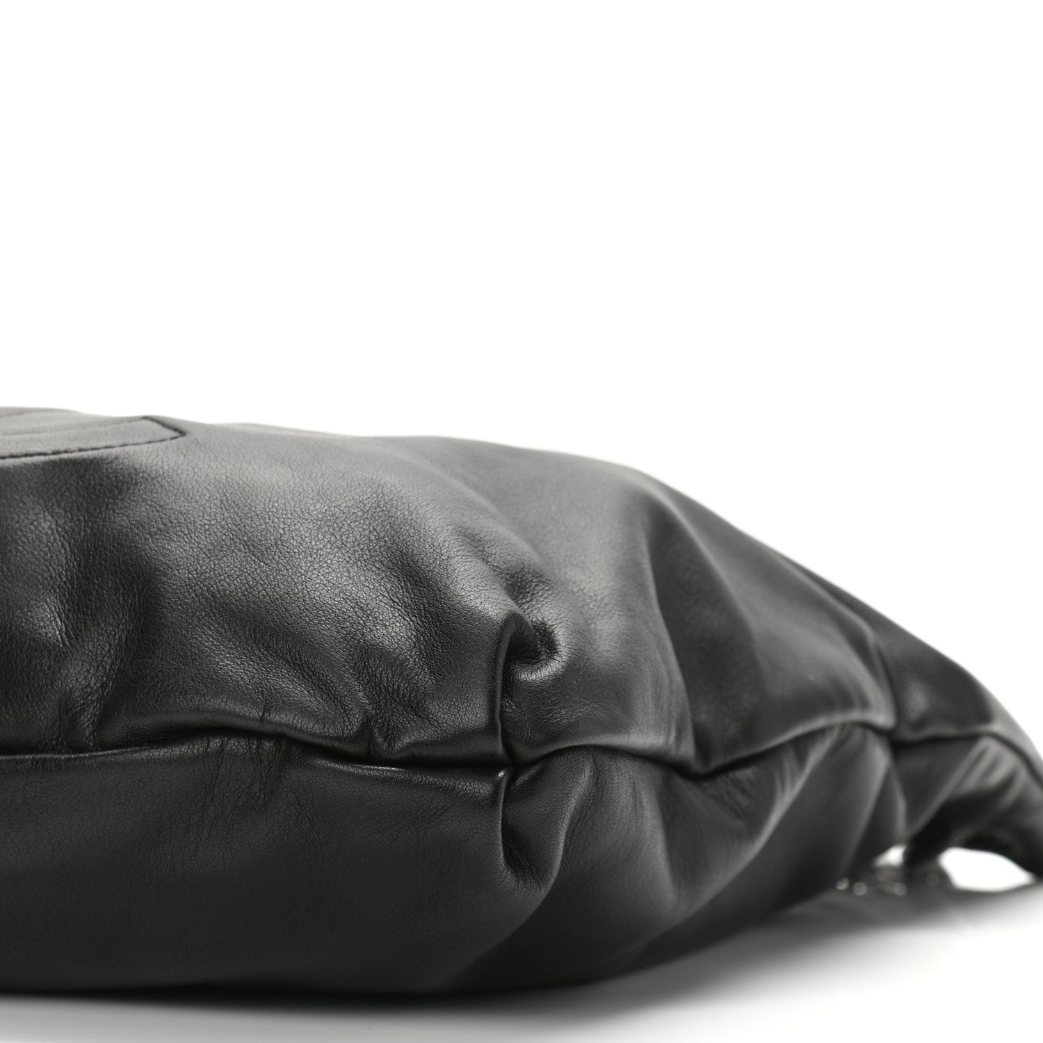 Chanel Lambskin Large Soft and Chain Hobo Black 10 of 10