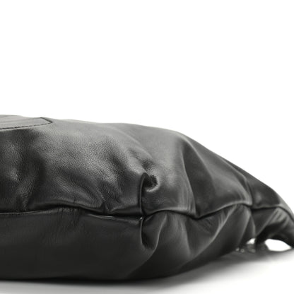 Chanel Lambskin Large Soft and Chain Hobo Black 10 of 10