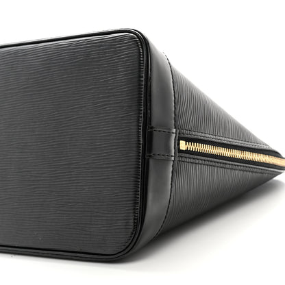 Louis Vuitton Epi Alma PM Black 10 of 12