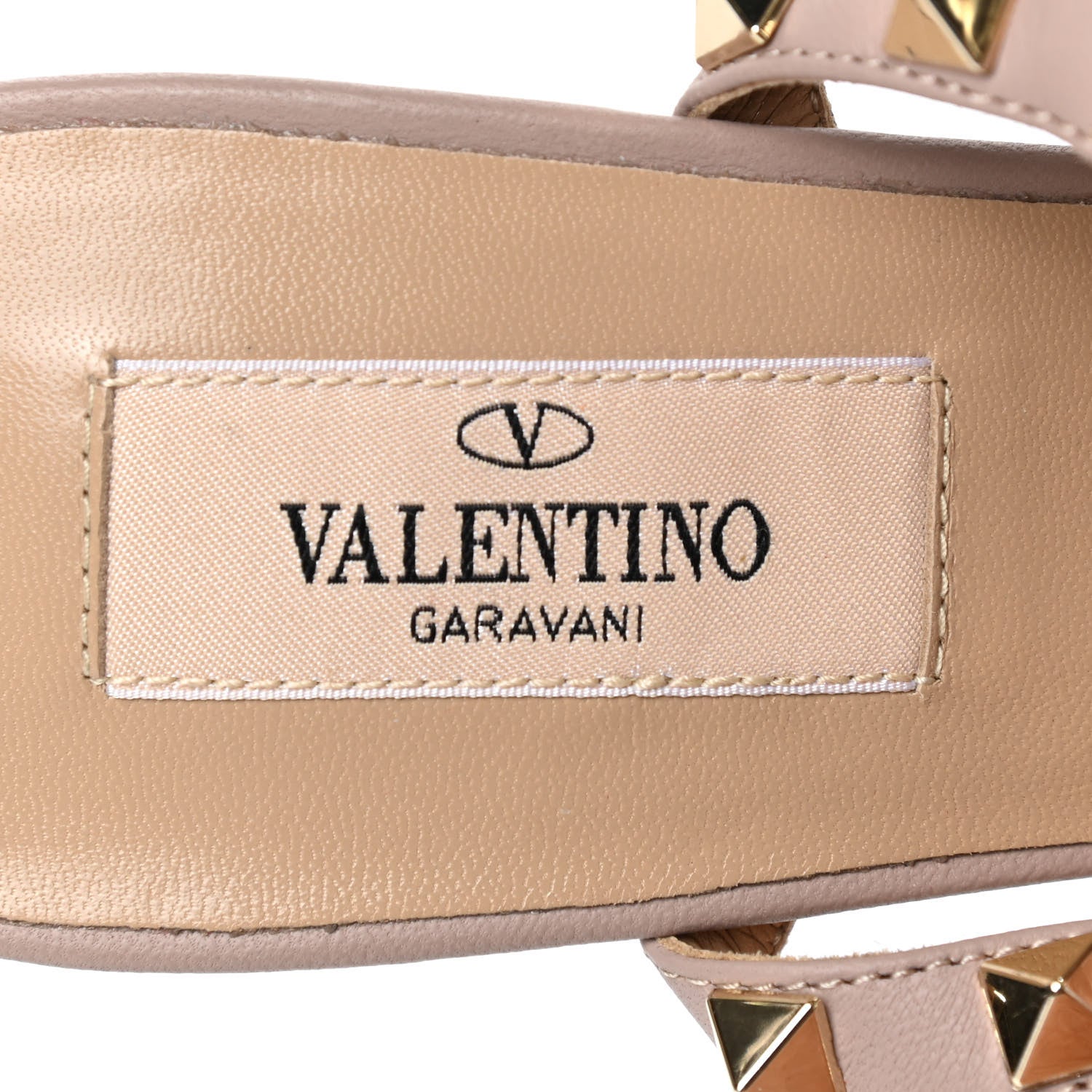 Valentino Garavani Patent Nappa Rockstud Ankle Strap 65mm Pumps 37.5 Black Poudre 7 of 8