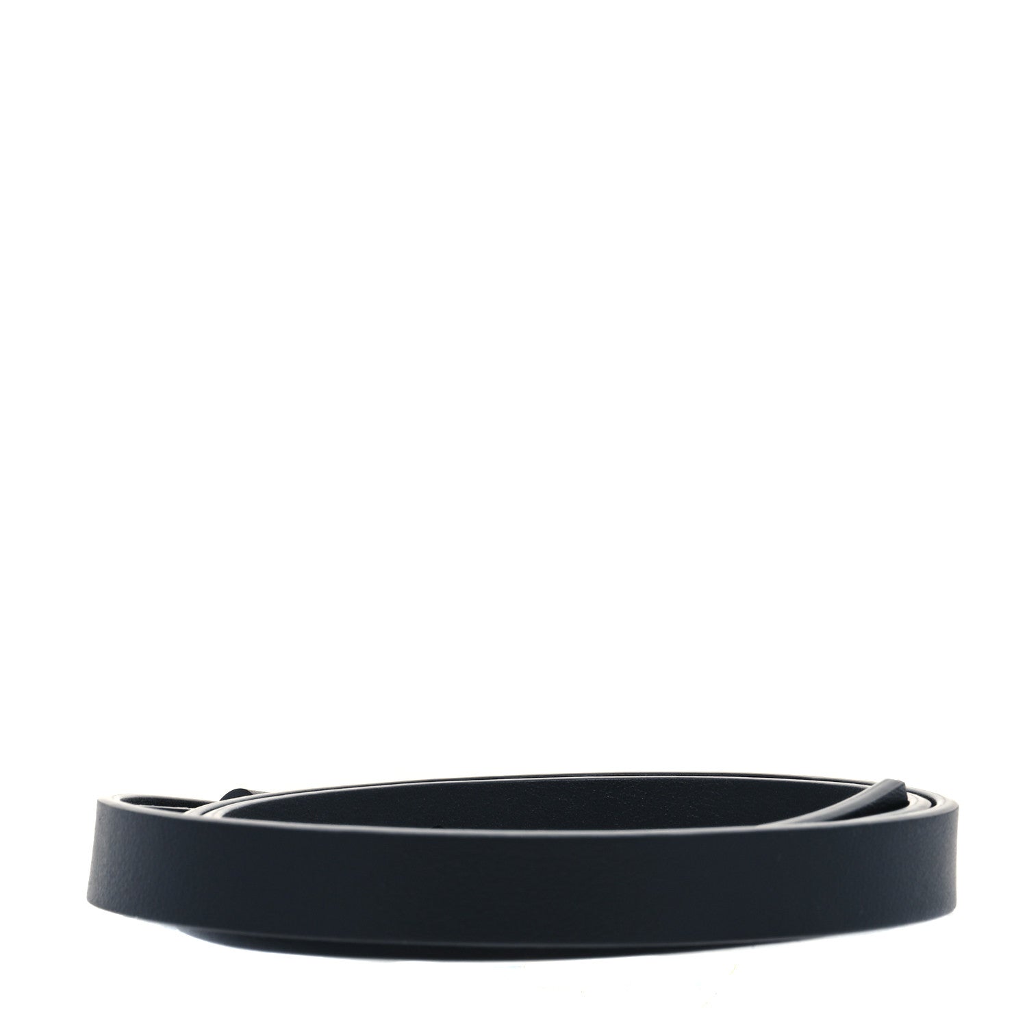 Christian Dior Calfskin Enamel CD Belt 75 30 Black 2 of 5