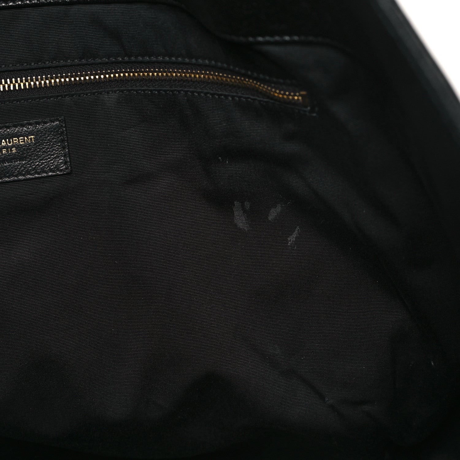 Saint Laurent Lambskin Quilted Maxi Icare Shopping Tote Black 10 of 12