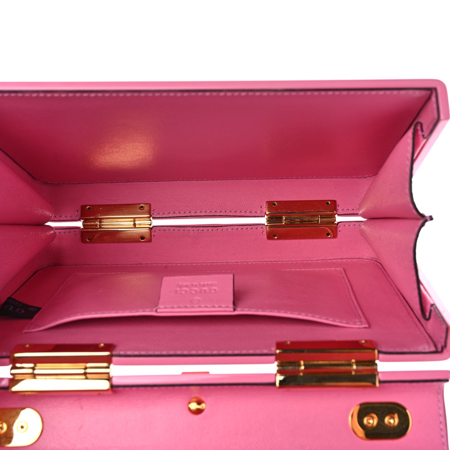 Plexiglass Mini Sylvie 1969 Top Handle Bag Pink